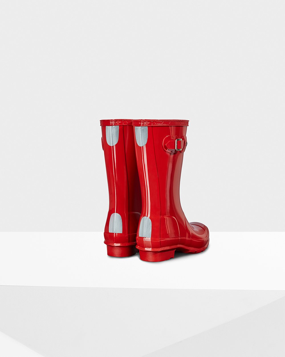 Bottes de Pluie Hunter Original Grands Gloss Enfant Rouge ENISBXW-48